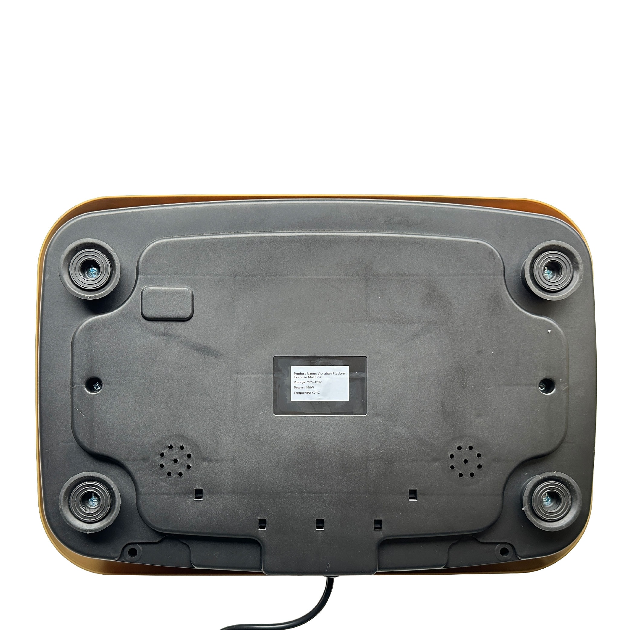 Vibration Plate Exercise Machine, Whole Body Fitness Platform For Lymphatic Drainage, Vibrating Shaker Board With 120 Speed Levels, Weight Loss And Fat Burner Workout Equipment For Women And Men_voghion.com